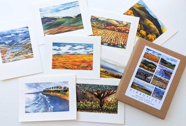 California Images Note Cards